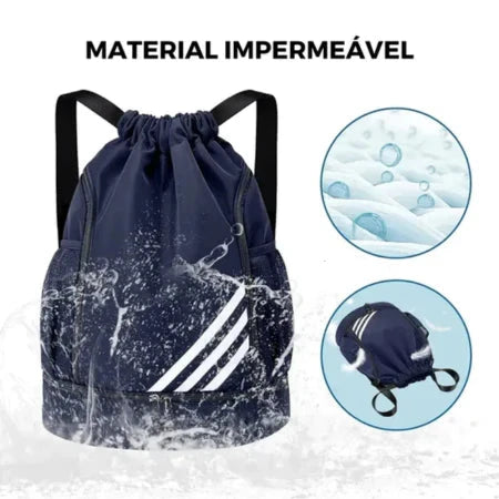 Mochila Esportiva e Impermeável Dry Sport + FRETE GRÁTIS