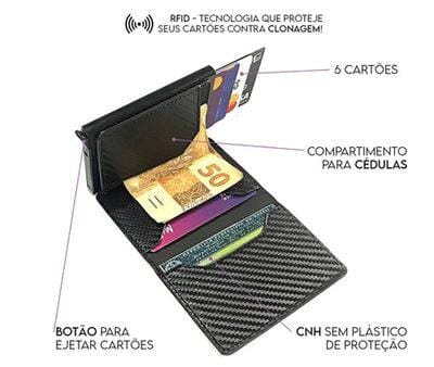 Carteira Antifurto - Protection Pro